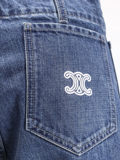 Blue denim jeans thumbnail