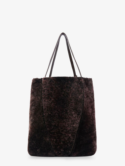 Spin shearling shoulder bag thumbnail