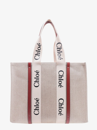 Woody linen shoulder bag thumbnail