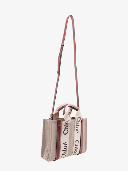 Woody linen handbag thumbnail