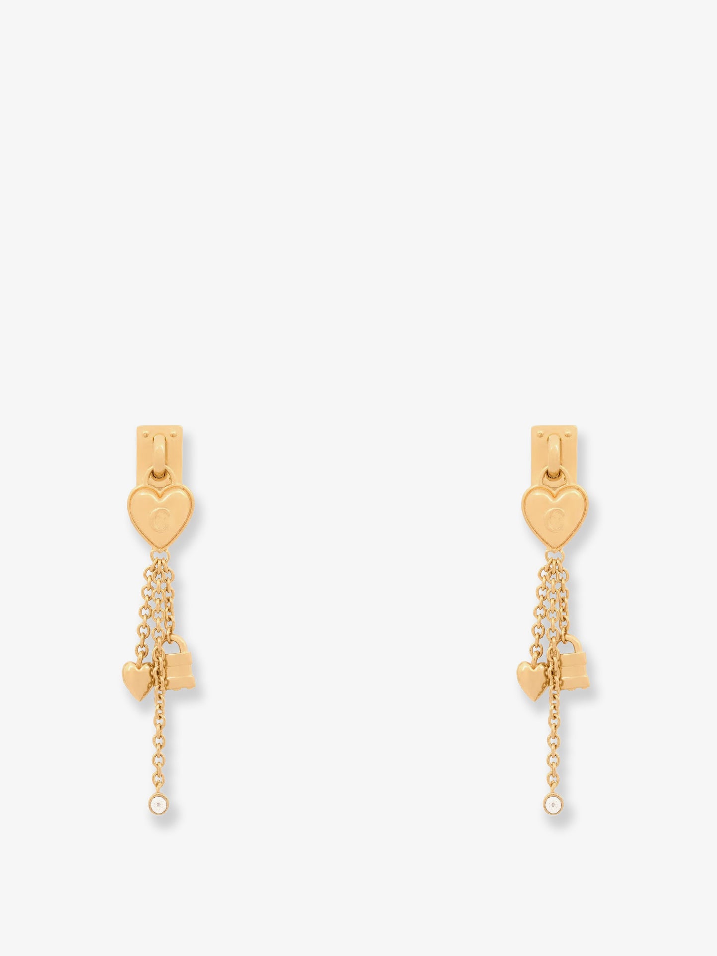 Orecchini Mini Paddington in ottone