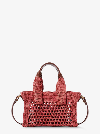Borsa a tracolla Summer Banana in rafia thumbnail