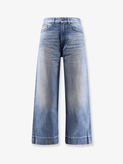 Stone-washed denim jeans thumbnail