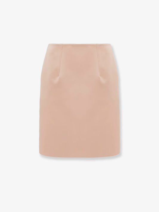 Satin skirt