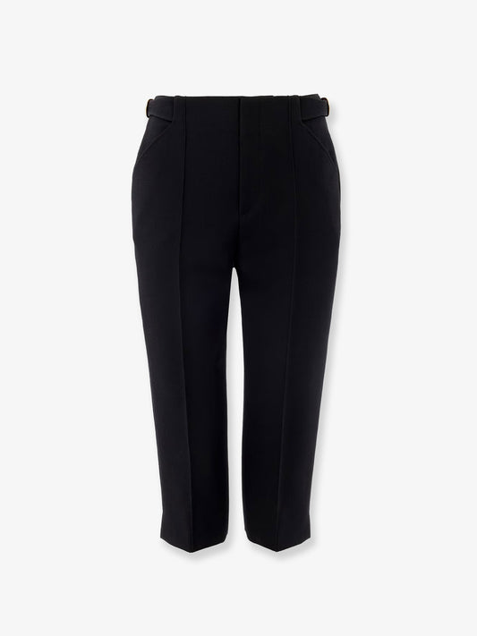 Wool Capri trousers