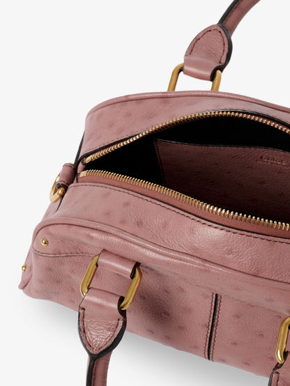 Bowling leather crossbody bag thumbnail