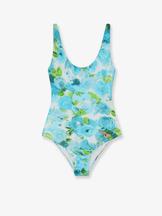 One-piece multicolor swimsuit