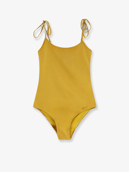 Knotted one-piece swimsuit thumbnail
