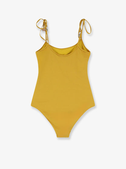 Knotted one-piece swimsuit thumbnail