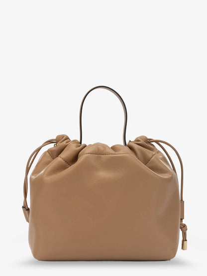 Borsa a tracolla Chloé Icons in pelle con logo frontale thumbnail