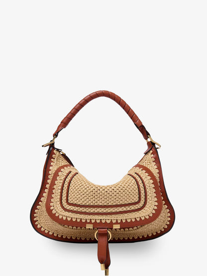 Marcie raffia shoulder bag thumbnail