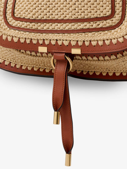 Marcie raffia shoulder bag thumbnail
