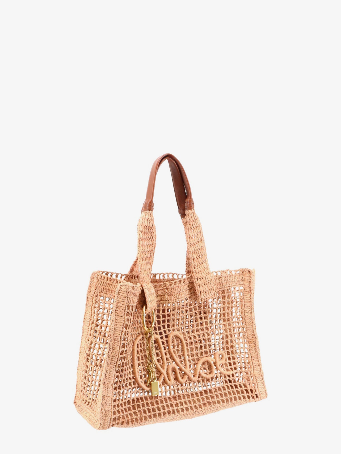 East-West Summer Banana Raffia Shoulder Bag