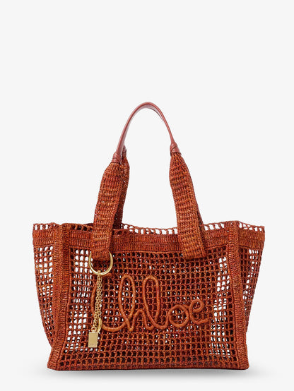 East-West Summer Banana Raffia Shoulder Bag thumbnail