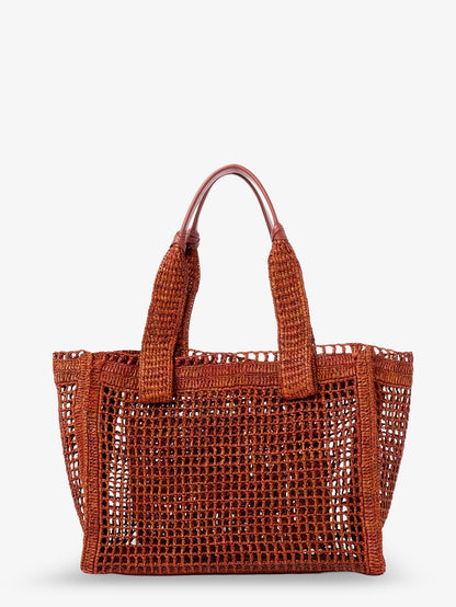 East-West Summer Banana Raffia Shoulder Bag thumbnail