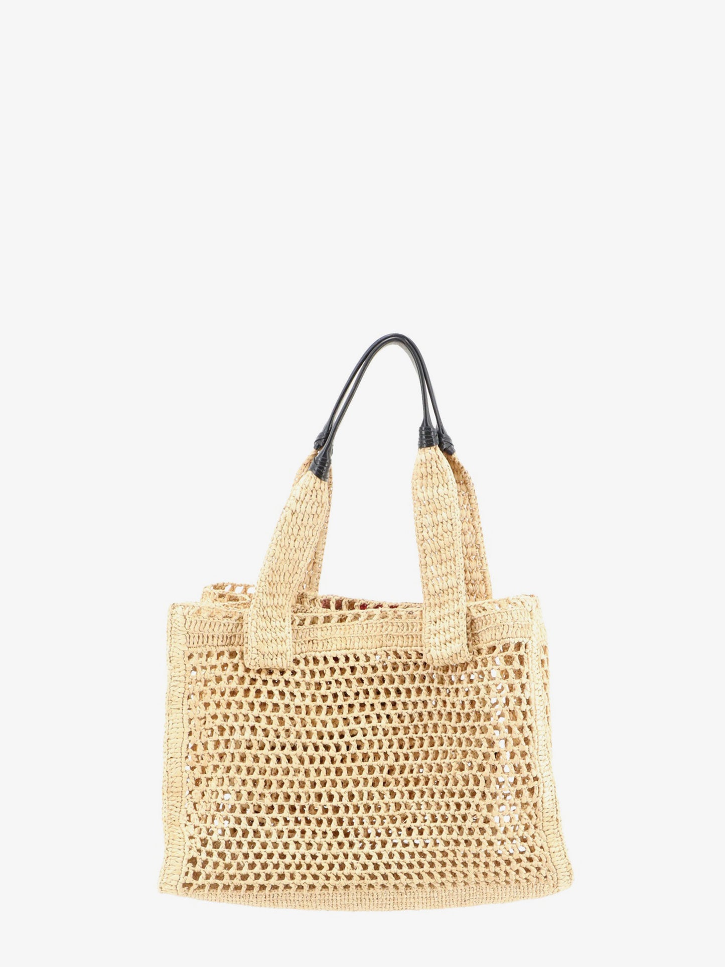 Borsa a spalla East-West Summer Banana in rafia