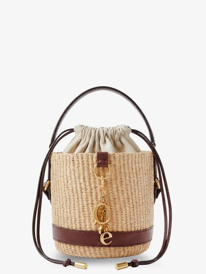 Chloé Charms natural fibers bucket bag thumbnail