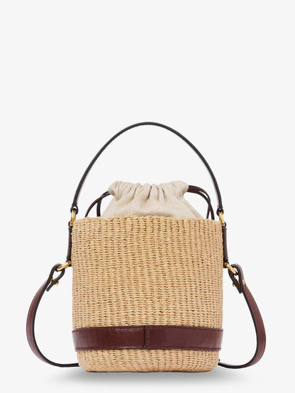 Chloé Charms natural fibers bucket bag thumbnail