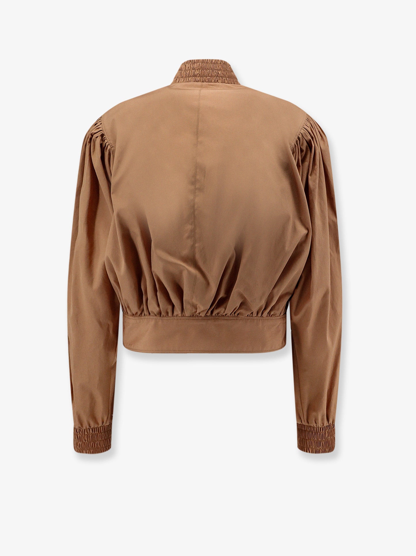 Cotton jacket with belt