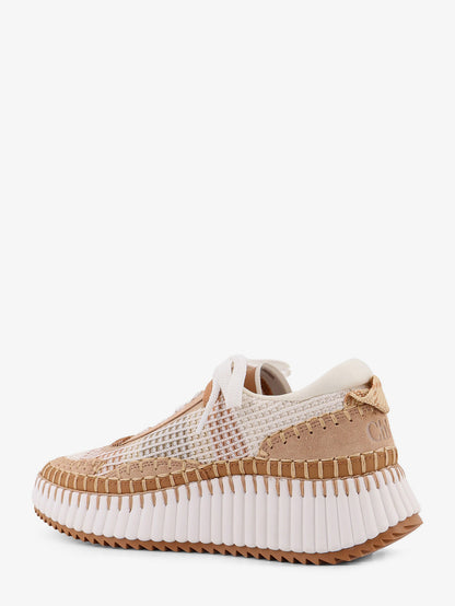 Mesh Nama low-top sneakers with suede inserts thumbnail