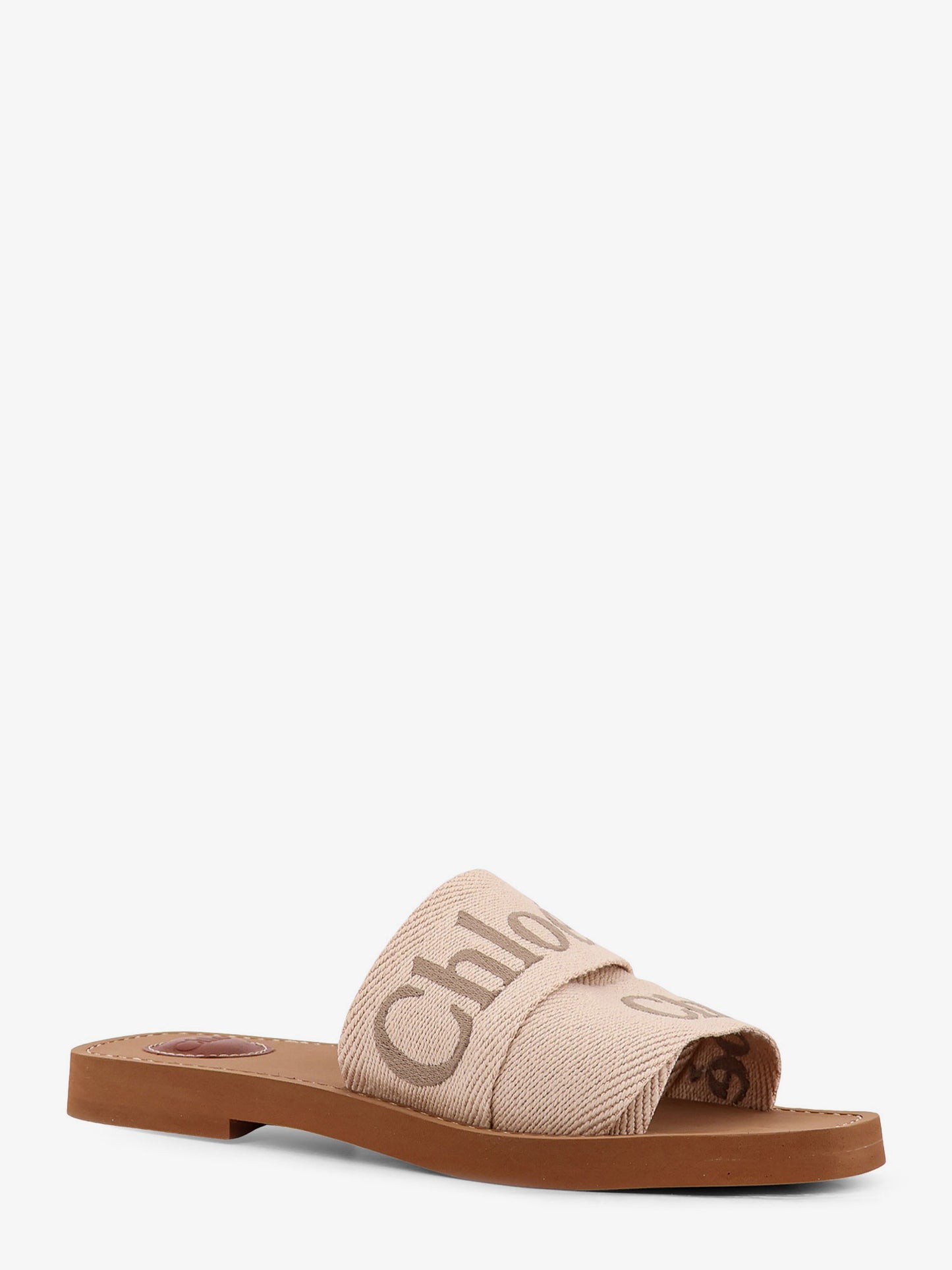 Woody linen sandals