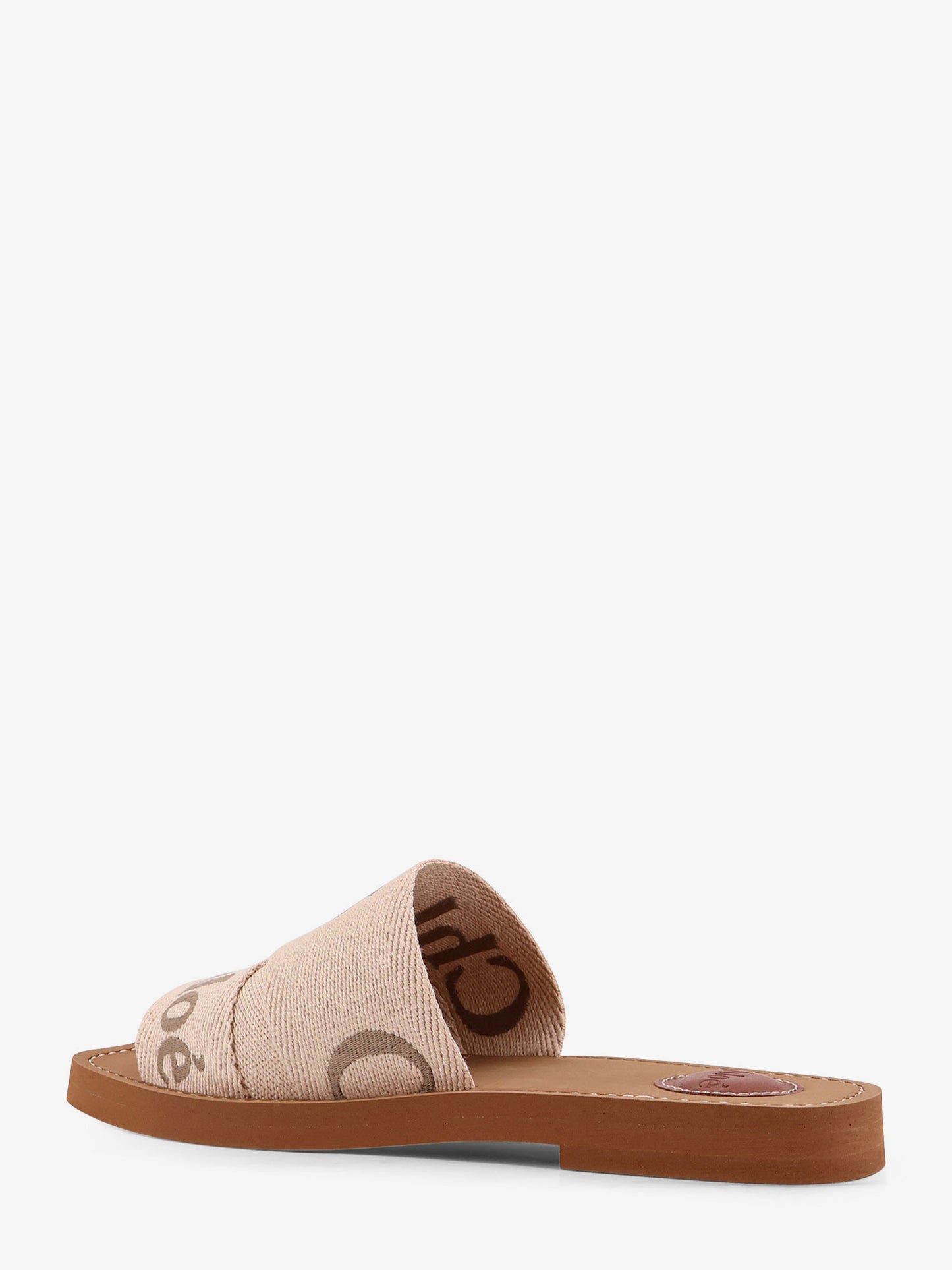 Woody linen sandals