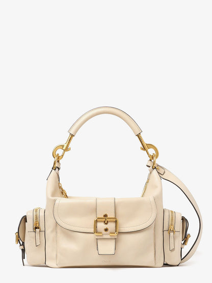 Medium Double Carry leather shoulder bag thumbnail