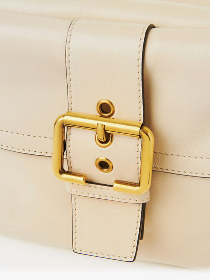 Medium Double Carry leather shoulder bag thumbnail
