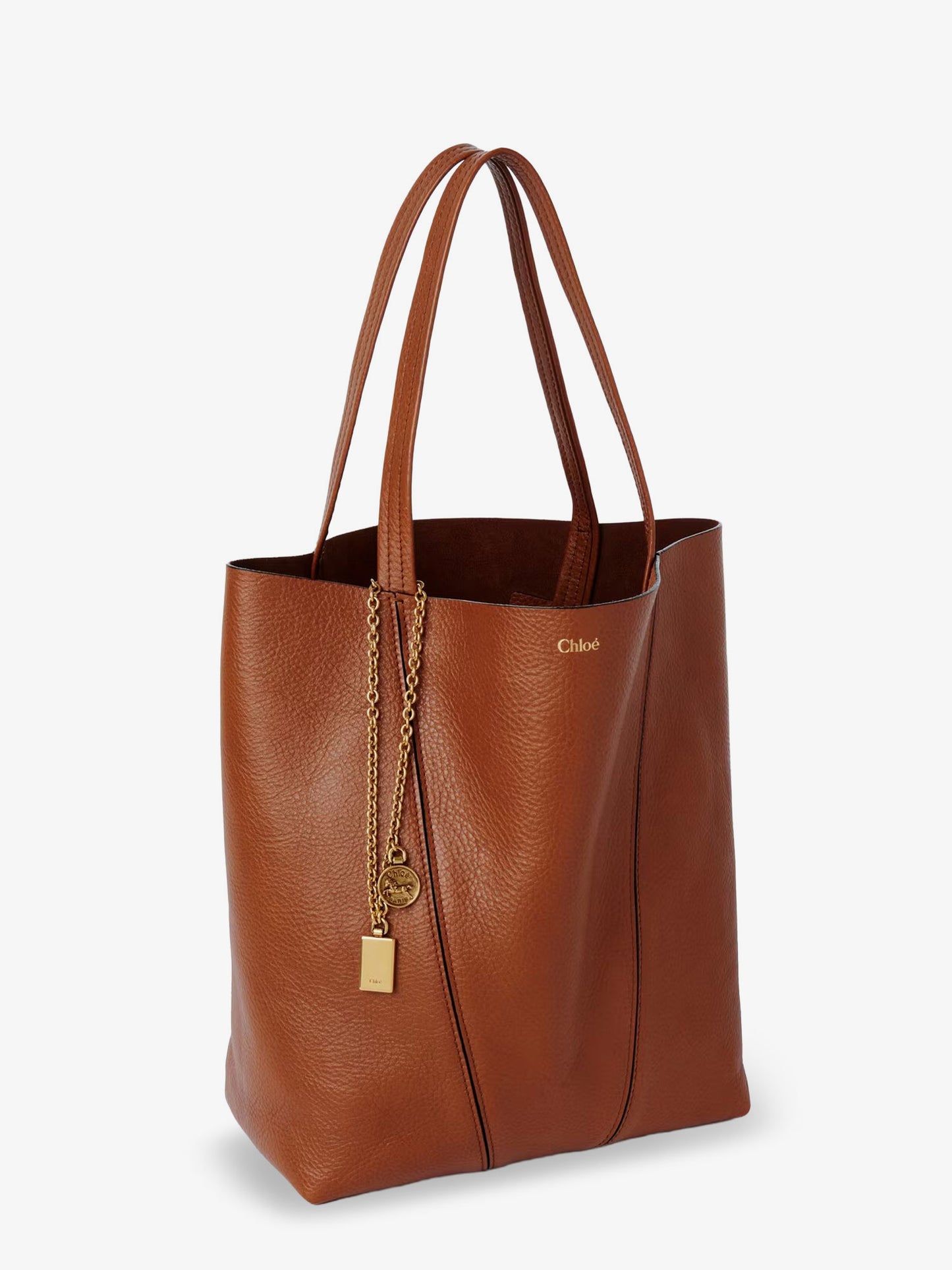 Chloé Spin leather shoulder bag
