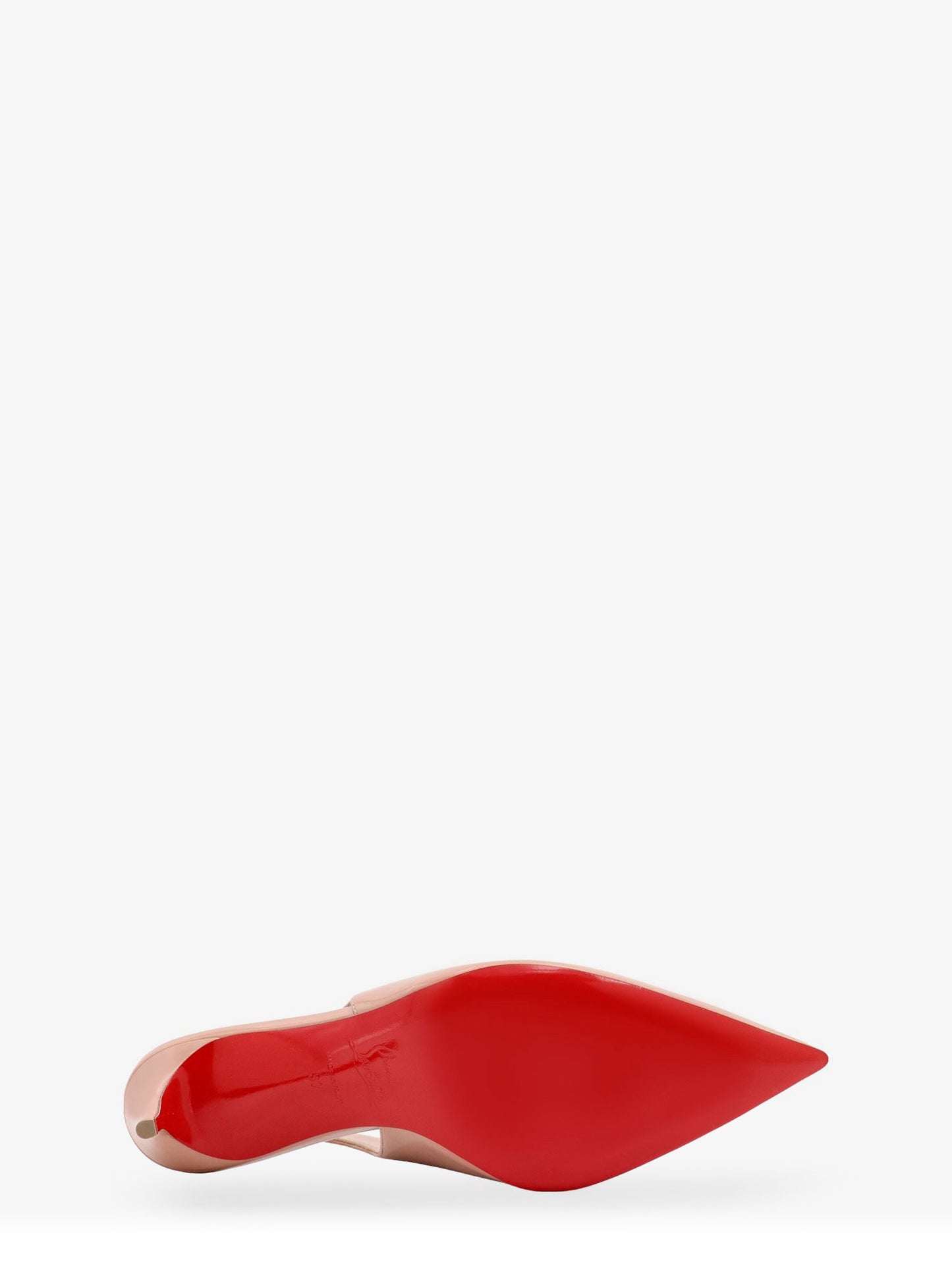 Hot Chick patent leather slingback décolleté