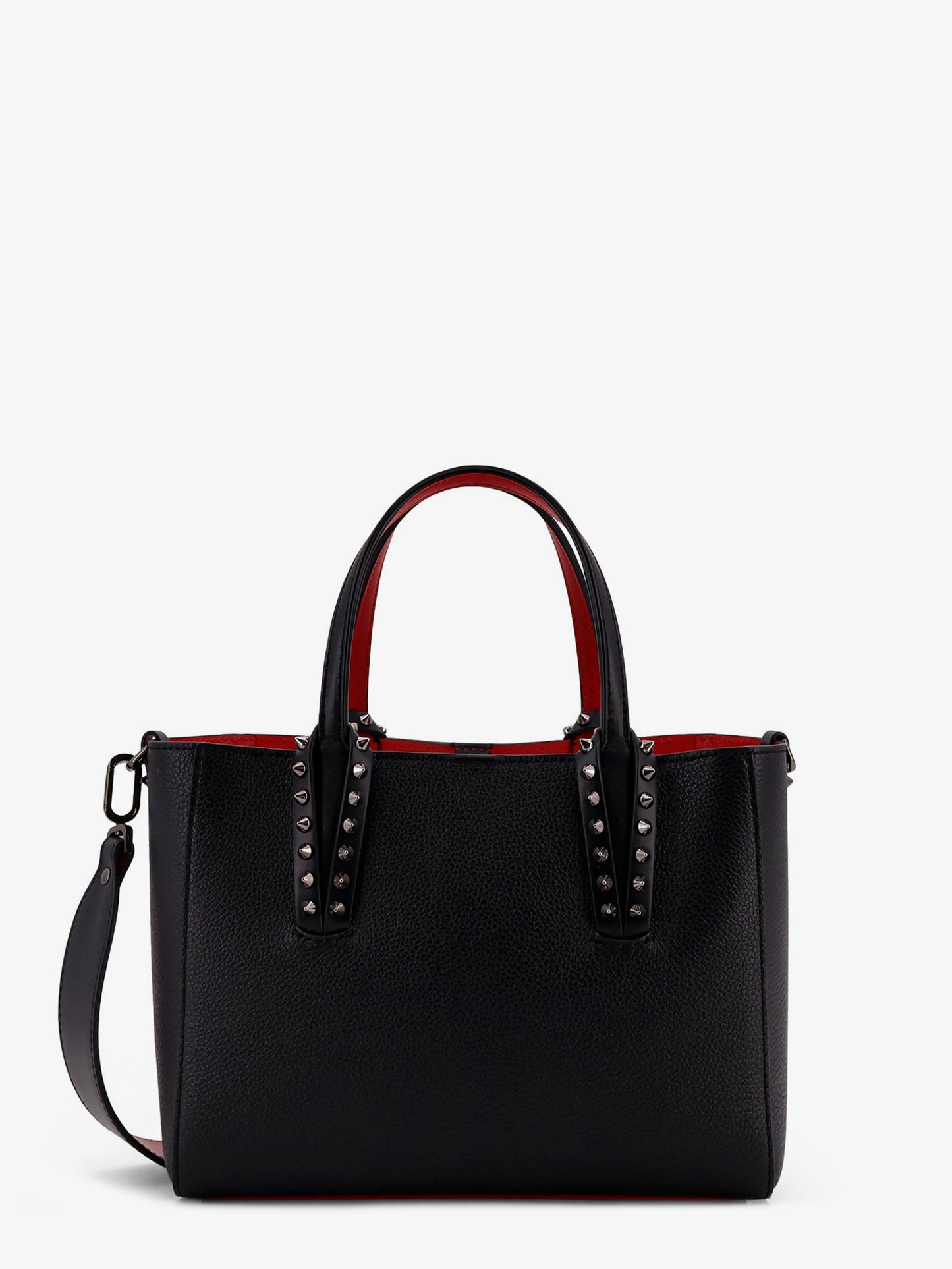 Cabata studded leather shoulder bag