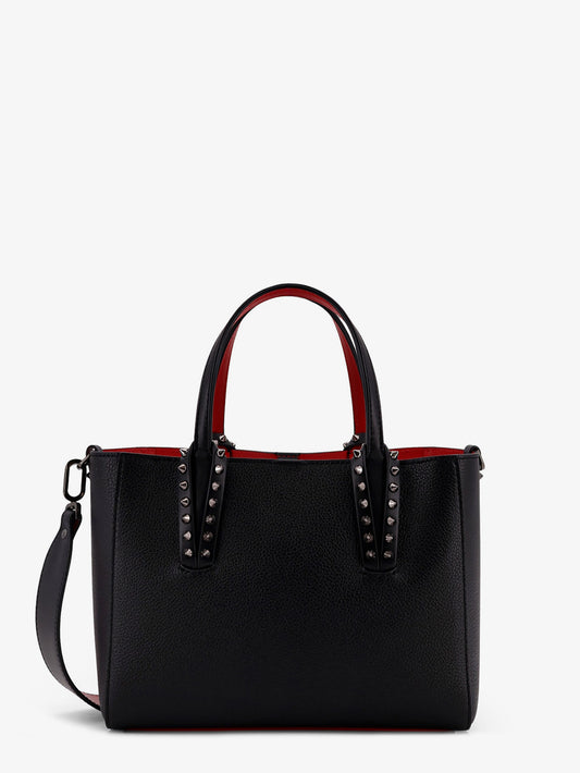 Cabata studded leather shoulder bag