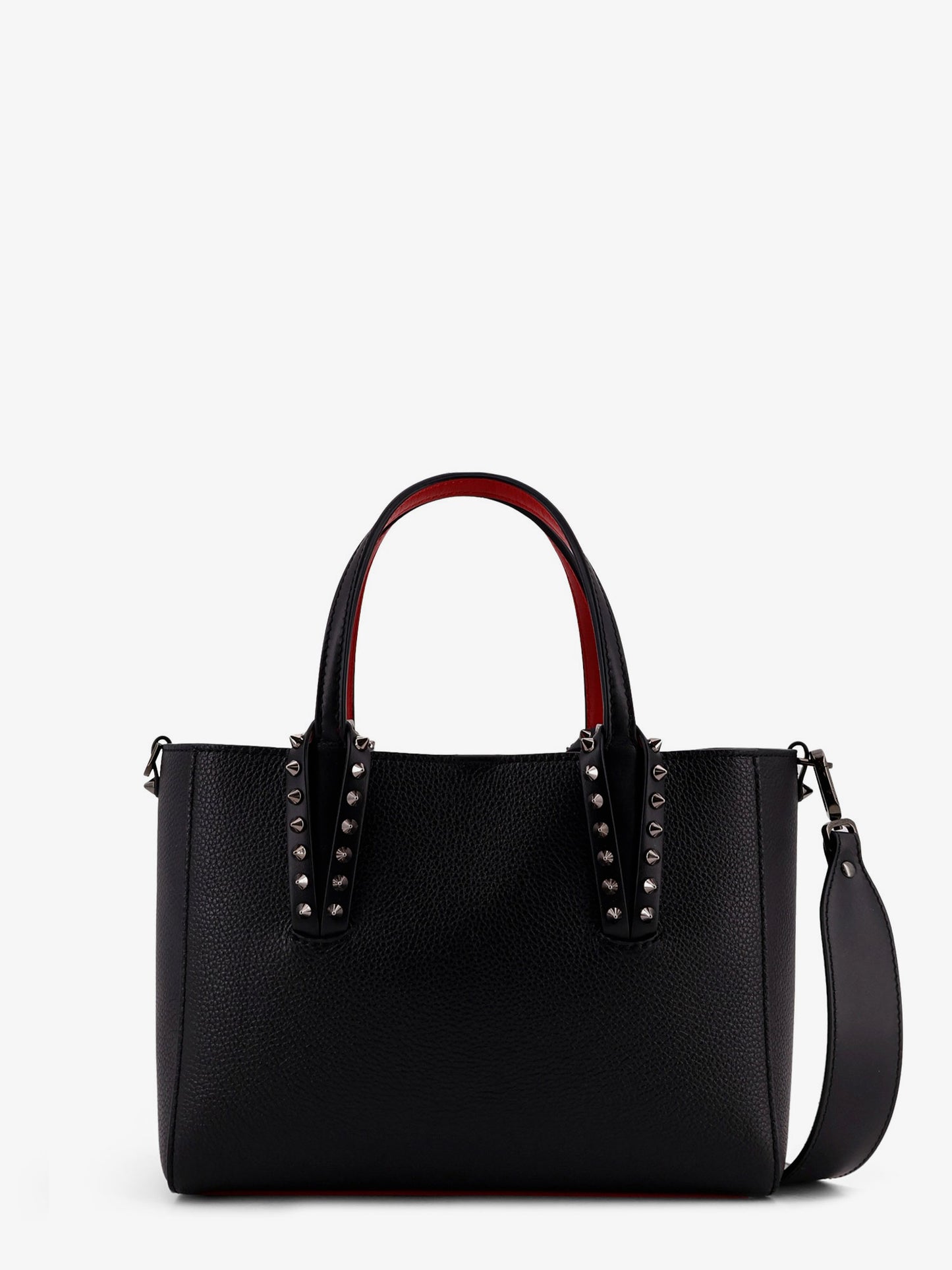 Cabata studded leather shoulder bag
