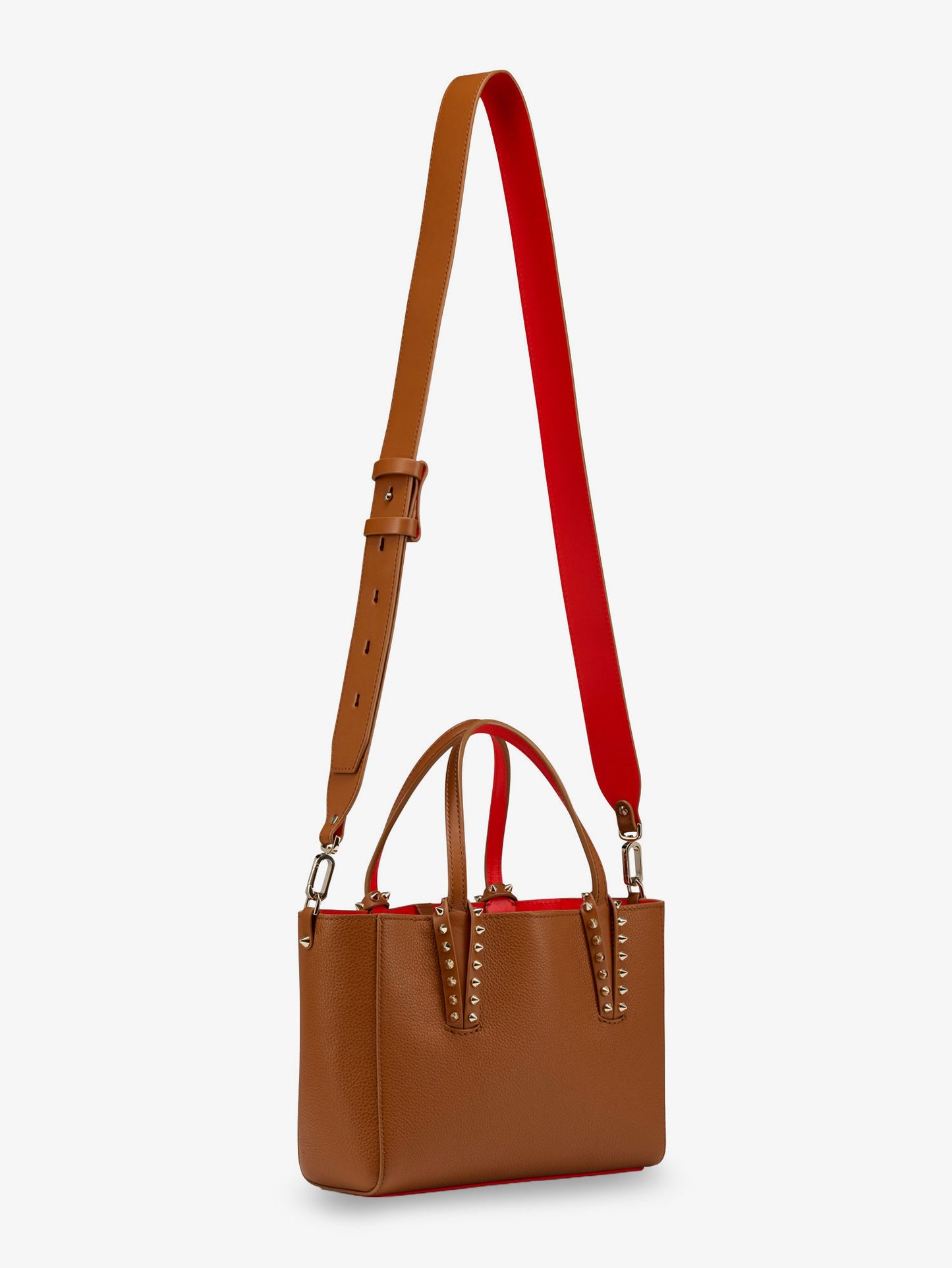 Cabata studded leather crossbody bag