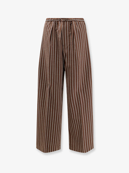 Wynston striped cotton trousers thumbnail