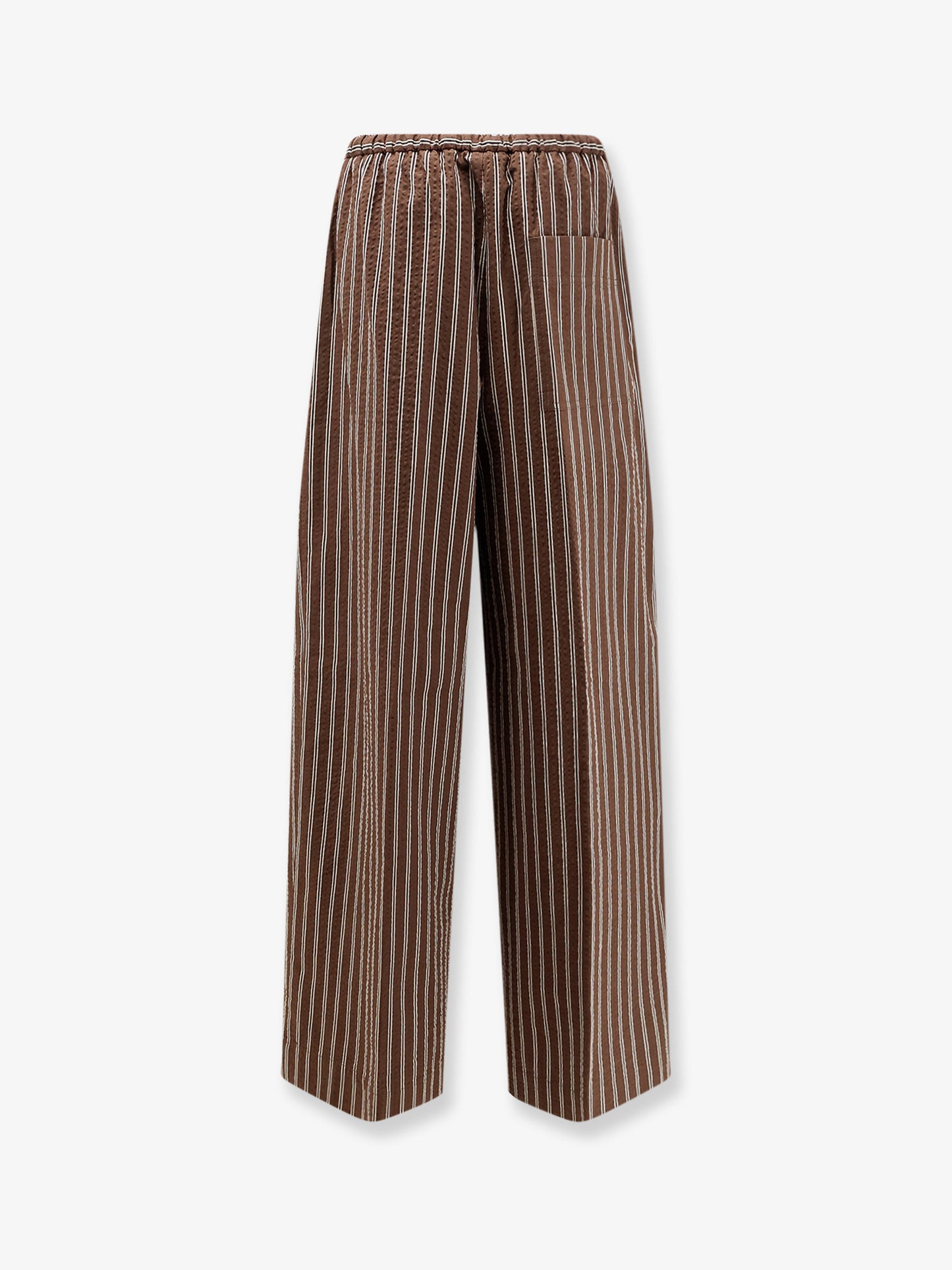 Wynston striped cotton trousers