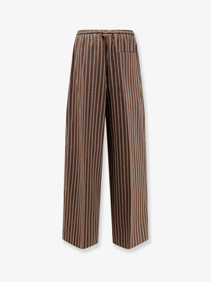 Wynston striped cotton trousers thumbnail