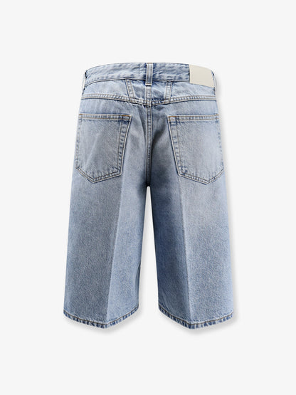 Jenica Bermuda blue denim shorts thumbnail