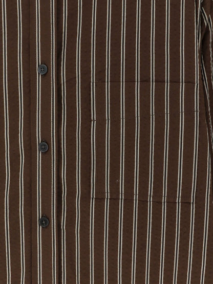 Striped cotton shirt thumbnail