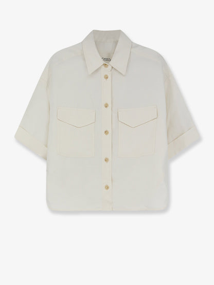 Linen and viscose shirt thumbnail