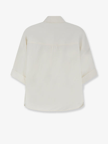 Linen and viscose shirt thumbnail