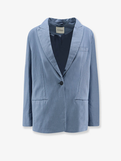 Virgin wool blend blazer thumbnail