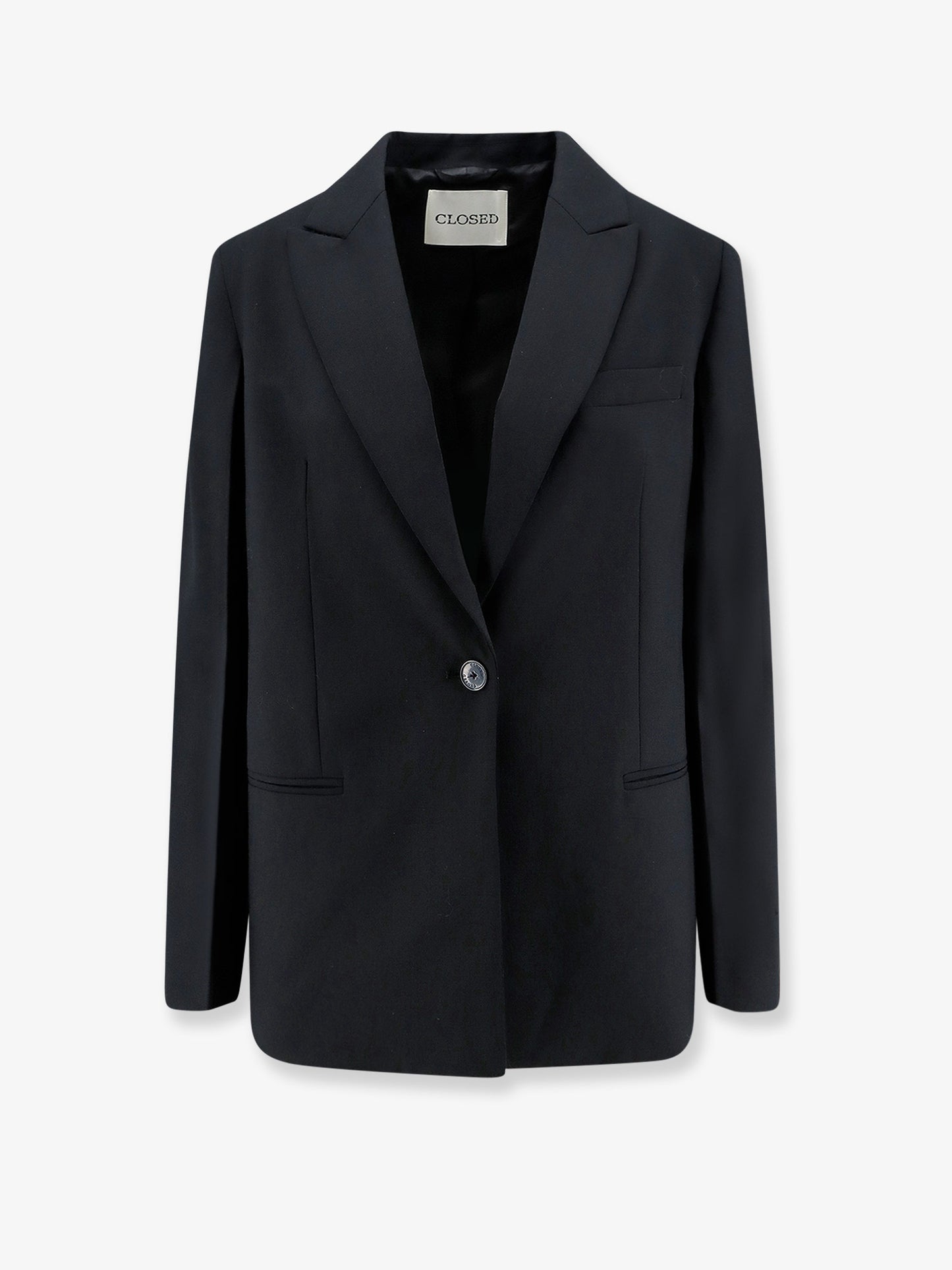 Virgin wool blend blazer