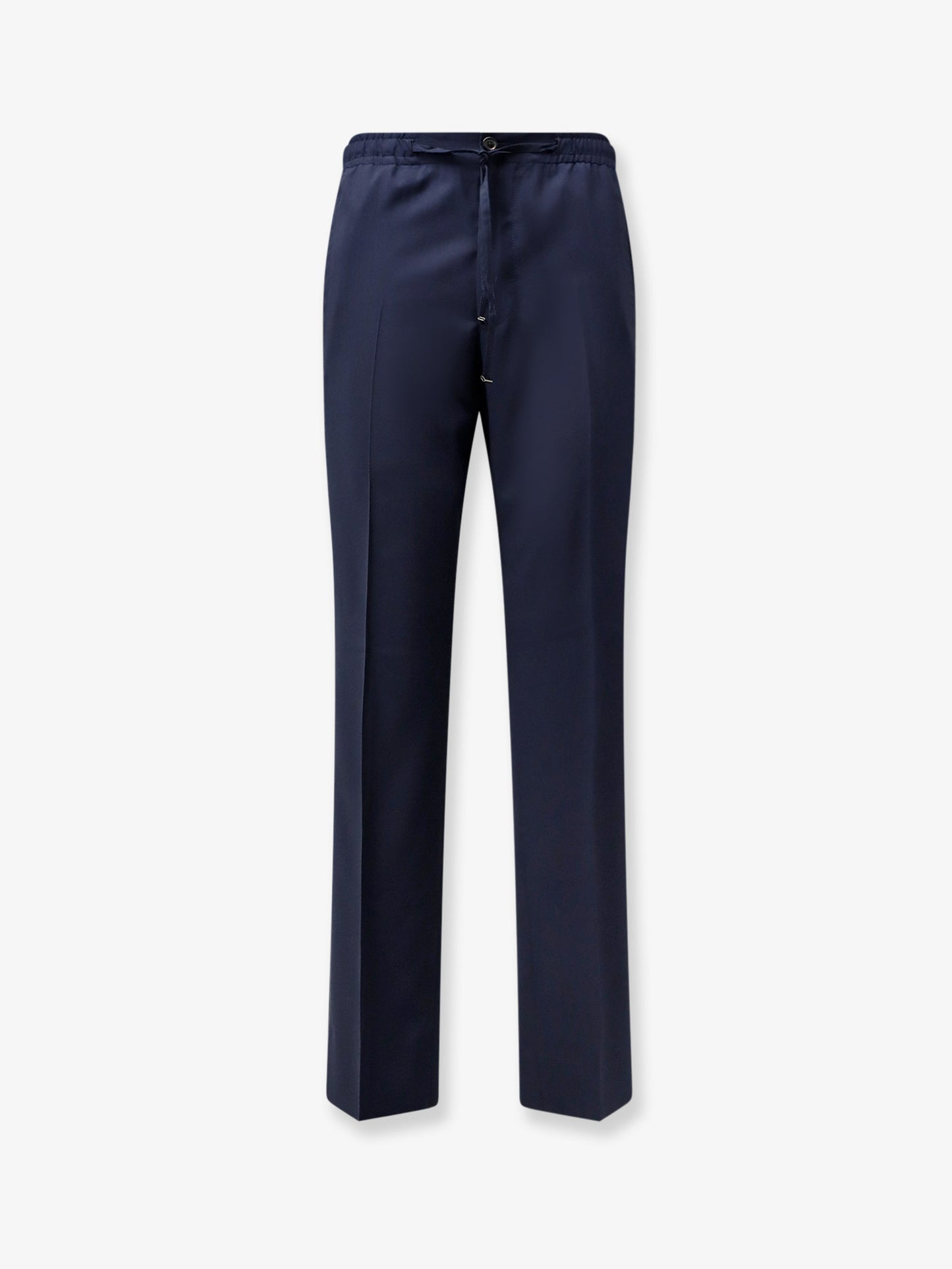 Virgin wool and silk trousers