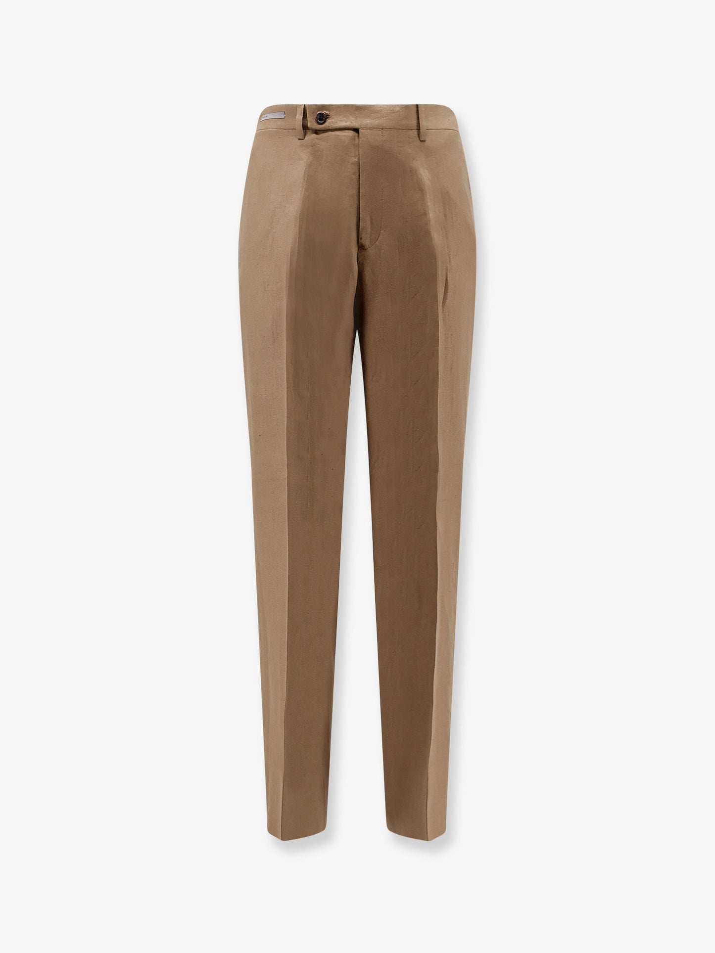 Regular linen trousers