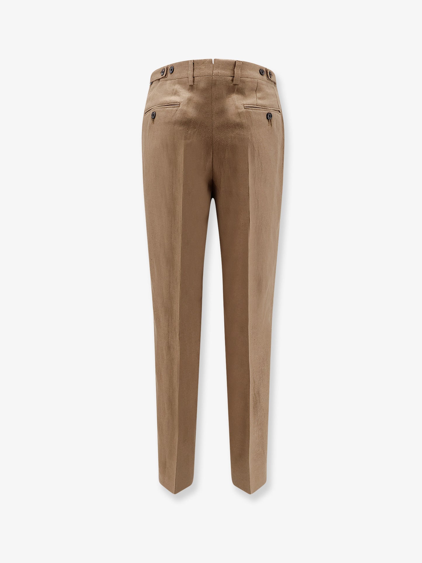 Regular linen trousers