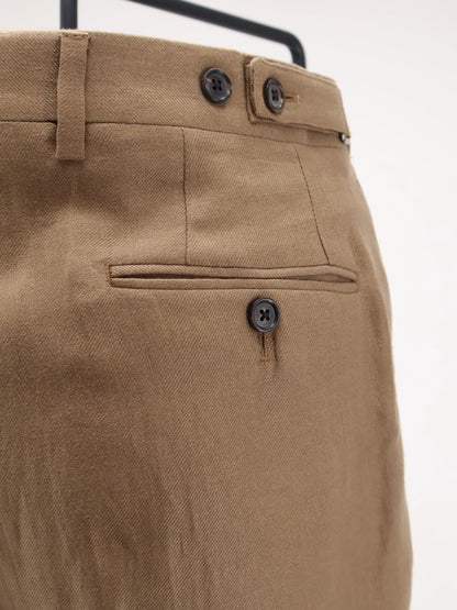 Regular linen trousers thumbnail