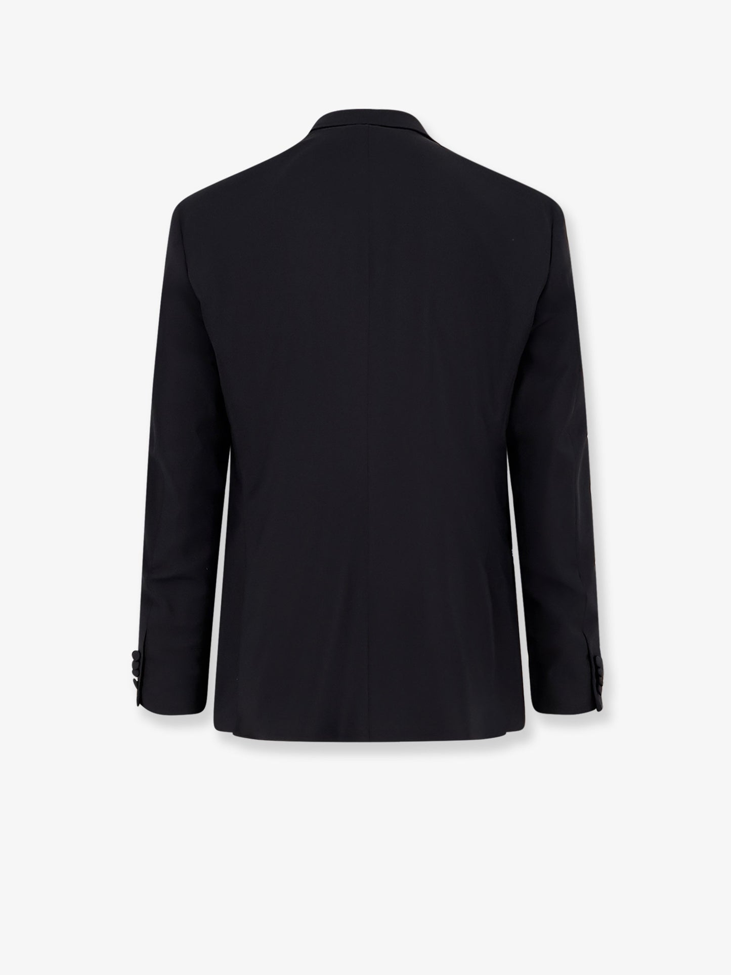 Virgin wool and mohair tuxedo
