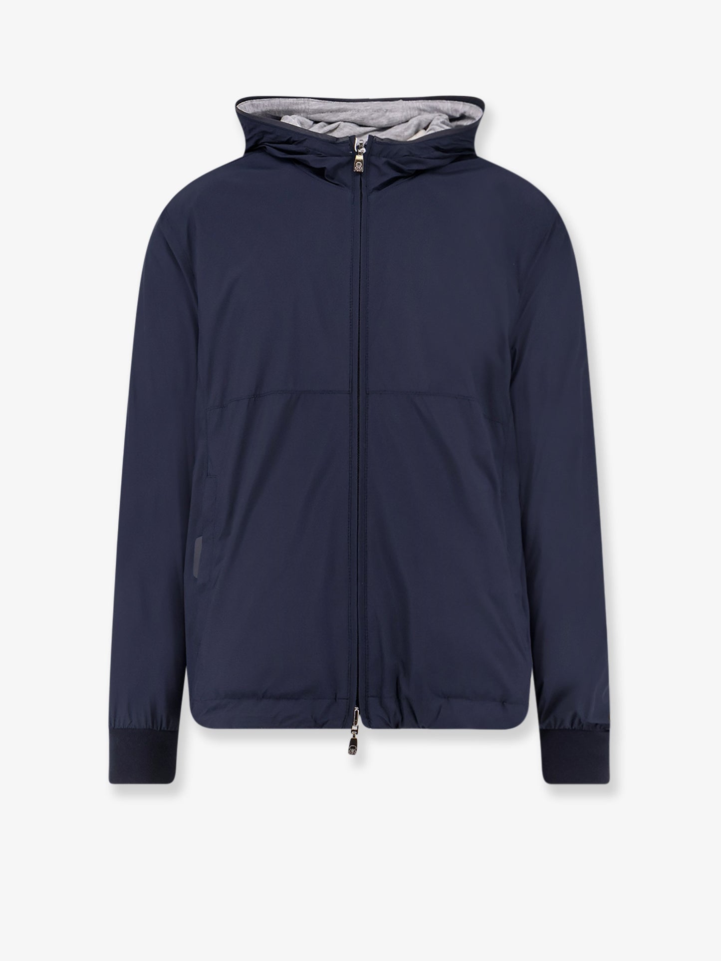 Reversible nylon jacket