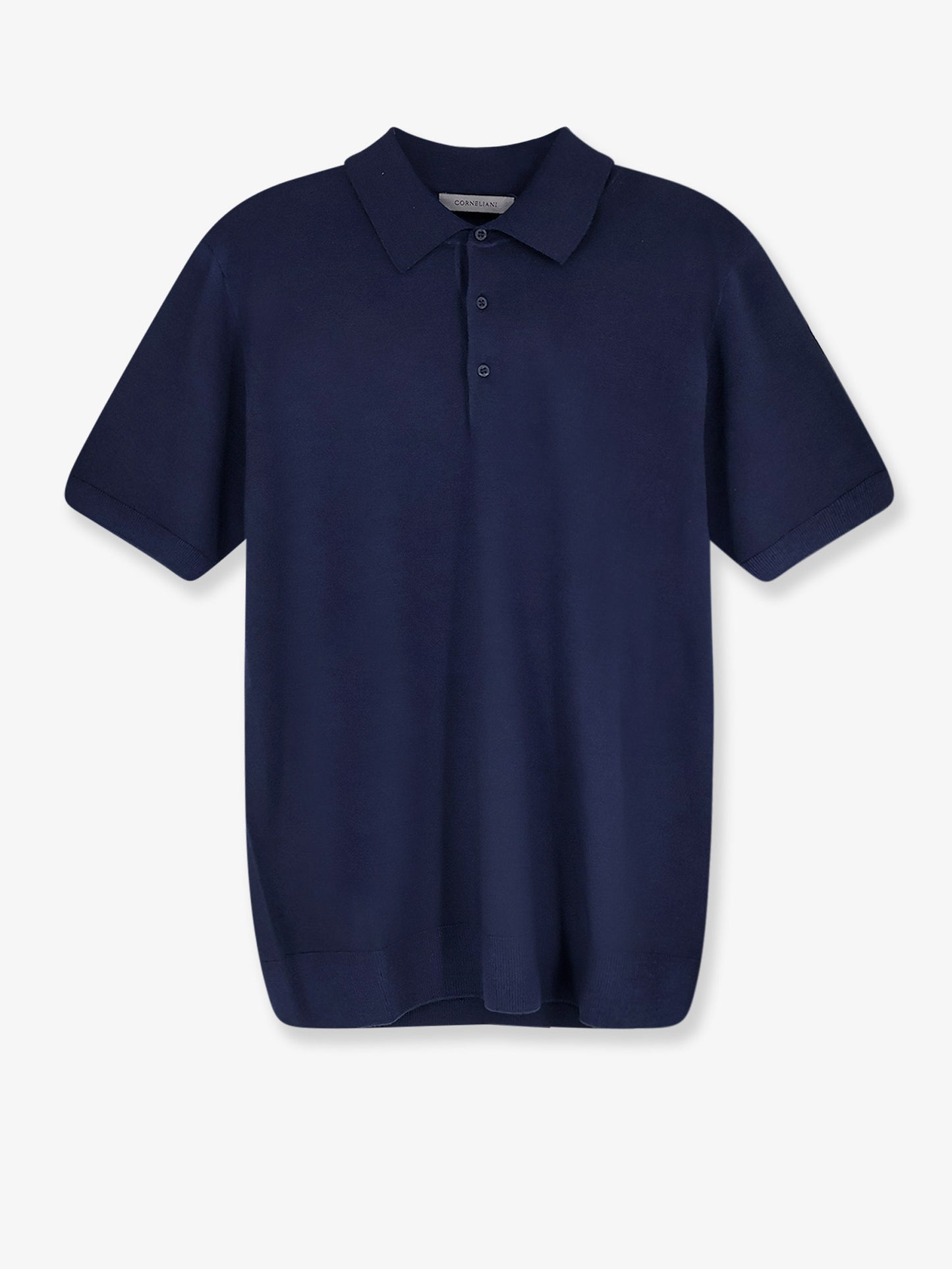 Virgin wool polo shirt